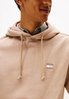 Tommy Jeans Badge Logo Hoodie, Taupe