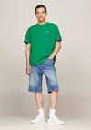 Tommy Jeans Badge T-Shirt, Green Machine