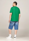 Tommy Jeans Badge T-Shirt, Green Machine