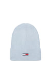 Tommy Jeans Elongated Flag Beanie, Blue