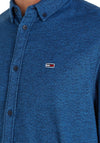 Tommy Jeans Brushed Grindle Shirt, Meridian Blue