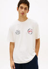 Tommy Jeans Circular Back Graphic T-Shirt, Off White