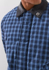 Tommy Jeans City Life Harrington Check Jacket, Navy & Blue