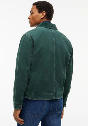 Tommy Jeans Cord Collar Utility Jacket, Velvet Green