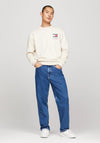 Tommy Jeans Essential Flag Sweatshirt, Newsprint