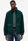 Tommy Jeans Essential Teddy Full Zip Fleece, Velvet Green