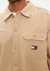 Tommy Jeans Essential Overshirt, Tawny Sand