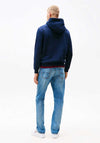 Tommy Jeans Flag Hoodie, Dark Night Navy