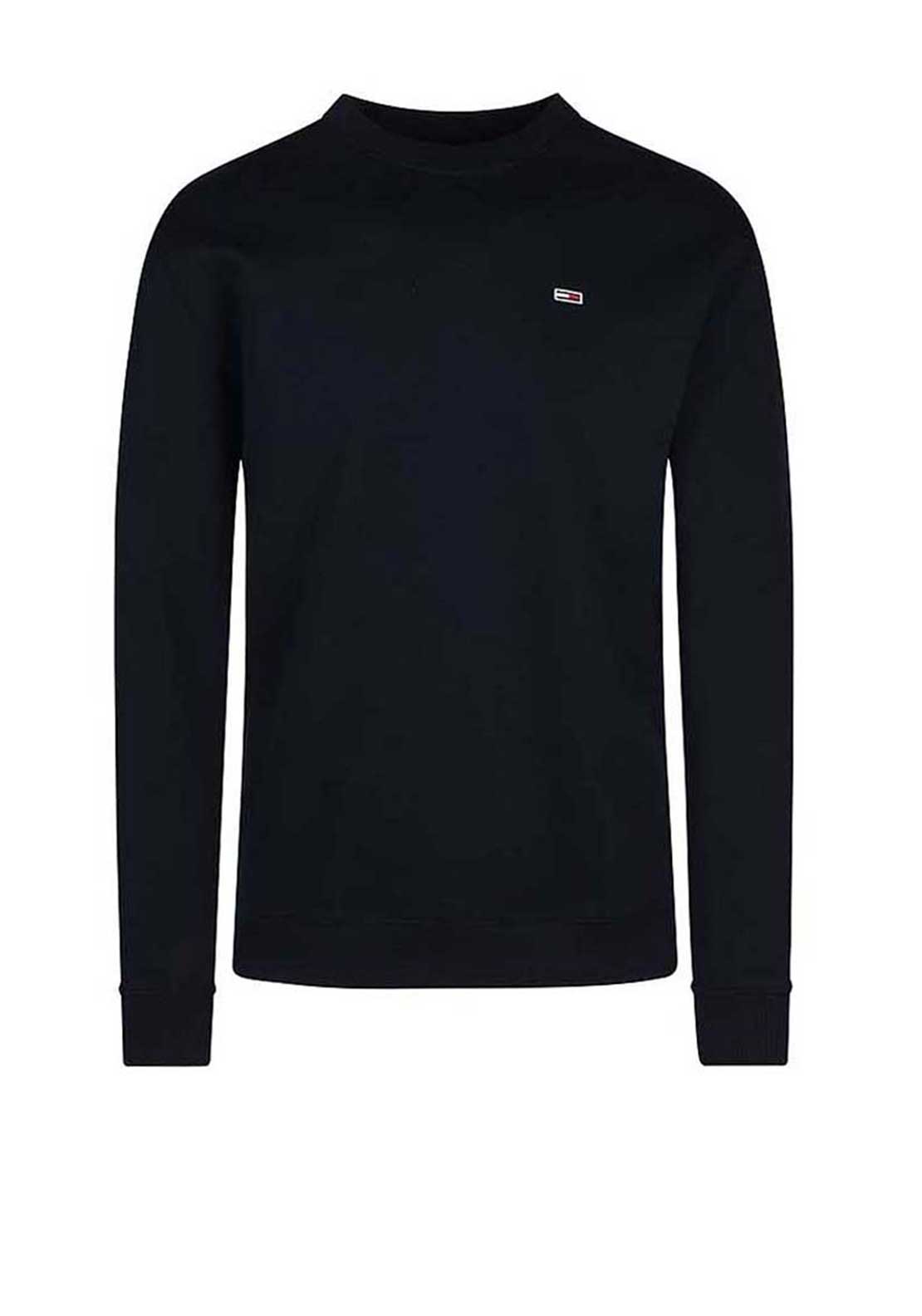 Tommy Jeans Flag Logo Sweatshirt, Dark Night Navy