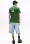 Tommy Jeans Gym Block Back Graphic T-Shirt, Pine Green