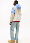 Tommy Jeans Lightweight Ripstop Windbreaker, Light Blue Multi