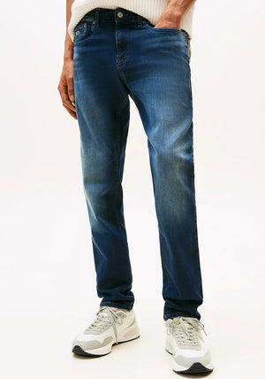 Tommy Jeans Scanton Faded Slim Fit Jeans, Denim Dark