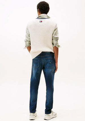 Tommy Jeans Scanton Faded Slim Fit Jeans, Denim Dark