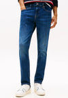 Tommy Jeans Scanton Whiskered Slim Jeans, Denim Dark