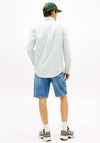 Tommy Jeans Stripe Oxford Shirt, Bahama Green