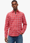 Tommy Jeans Twill Check Shirt, Red