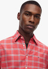 Tommy Jeans Twill Check Shirt, Red