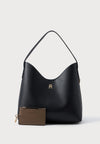 Tommy Hilfiger Icon TH Monogram Shoulder Bag, Black