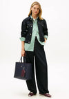 Tommy Hilfiger Icon Monogram Shoulder Bag, Navy