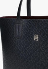 Tommy Hilfiger Icon Monogram Shoulder Bag, Navy