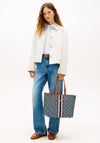 Tommy Hilfiger TH Monoplay Signature Tote Bag, Blue