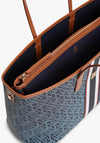 Tommy Hilfiger TH Monoplay Signature Tote Bag, Blue