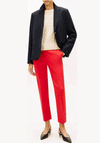 Tommy Hilfiger Gabardine Slim Trousers, Red