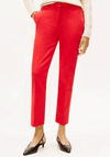 Tommy Hilfiger Gabardine Slim Trousers, Red