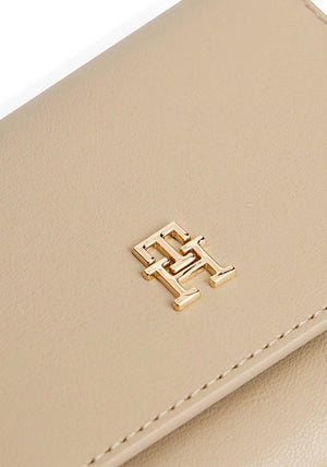 Tommy Hilfiger Icon Trifold Wallet, Beige