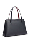 Tommy Hilfiger Buckle Strap Medium Tote Bag, Navy