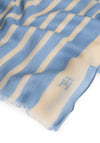 Tommy Hilfiger Chic Monogram Rectangular Scarf, Blue