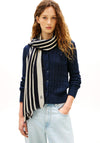 Tommy Hilfiger Chic Monogram Rectangular Scarf, Navy