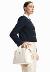 Tommy Hilfiger Essential Satchel Bag, Cream