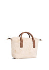 Tommy Hilfiger Faux Fur Mini Tote Bag, Beige