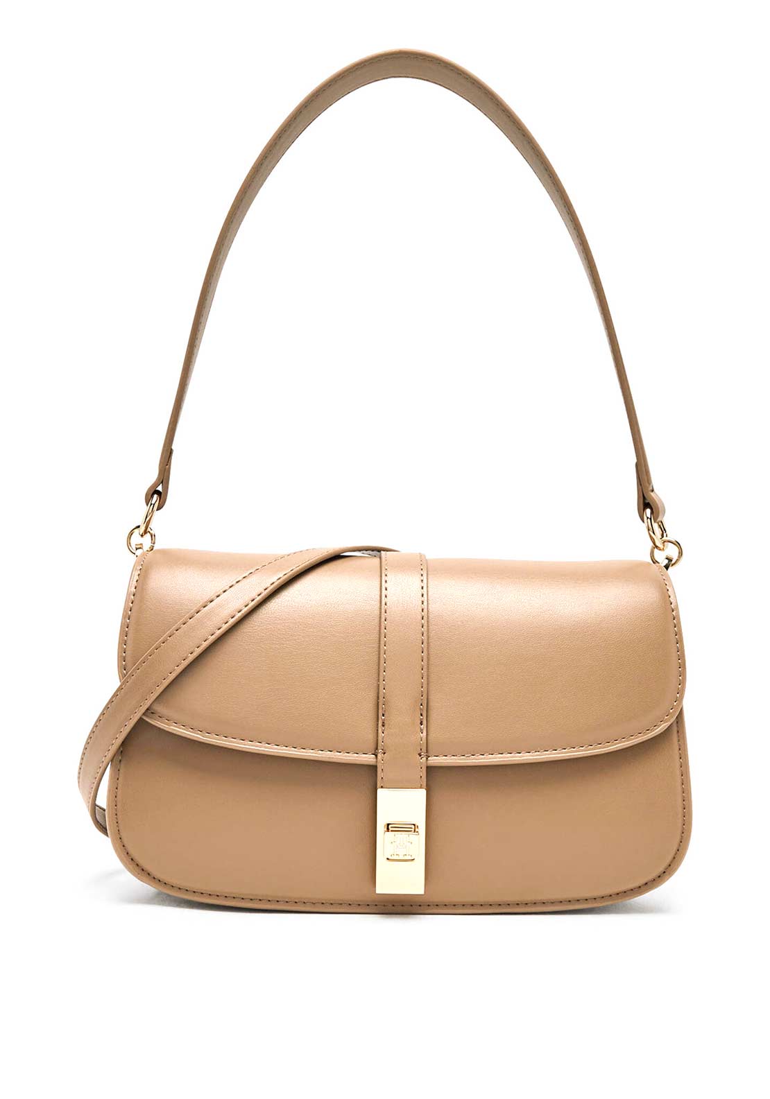 Tommy Hilfiger Heritage Convertible Crossbody Bag, Beige