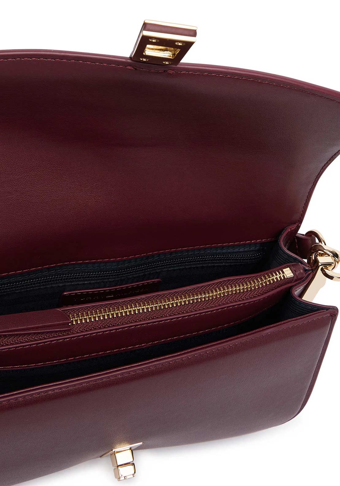 Tommy Hilfiger Heritage Convertible Crossbody Bag, Burgundy