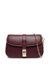 Tommy Hilfiger Heritage Chain Detail Crossbody Bag, Burgundy