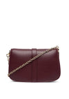 Tommy Hilfiger Heritage Chain Detail Crossbody Bag, Burgundy