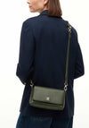 Tommy Hilfiger Icon Convertible Crossbody Bag, Olive Green