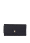 Tommy Hilfiger Icon Large Flap Over Wallet, Black