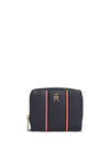 Tommy Hilfiger Icon Signature Zip Around Wallet, Navy