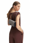 Tommy Hilfiger Jacquard Small Crossbody Bag, Navy