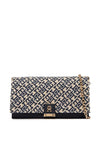 Tommy Hilfiger Jacquard Small Crossbody Bag, Navy