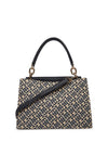 Tommy Hilfiger Jacquard Small Satchel Bag, Navy