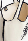 Tommy Hilfiger Large Canvas Tote Bag, Cream