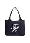 Tommy Hilfiger Large Canvas Tote Bag, Navy