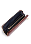 Tommy Hilfiger Large Icon Zip Around Wallet, Burgundy