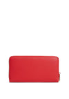 Tommy Hilfiger Large Icon Zip Around Wallet, Red