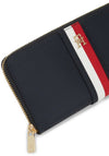 Tommy Hilfiger Large Nylon Zip Around Wallet, Navy