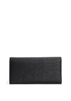 Tommy Hilfiger Large Textured Flap Wallet, Black
